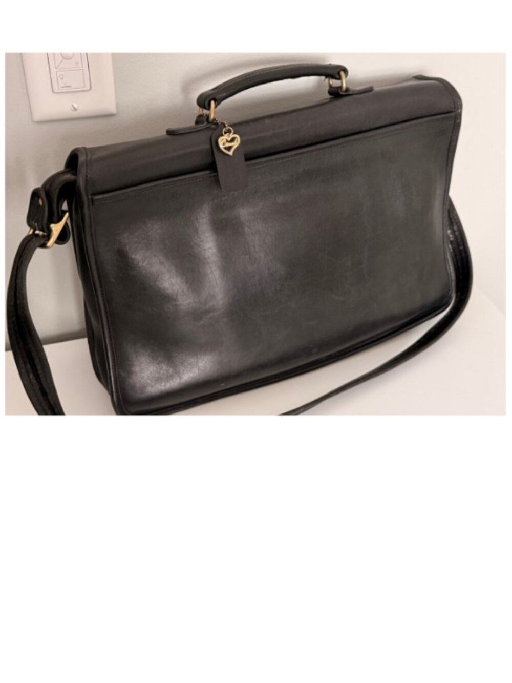 Coach Metropolitan Briefcase from Devil Wears Prada 2 , Authentic 1990s - Picture 6 of 14